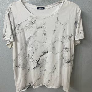 Talentless women’s marble t-shirt XL